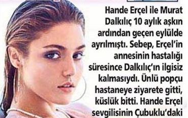 Hande Erçel and Murat Dalkılıç made it up?