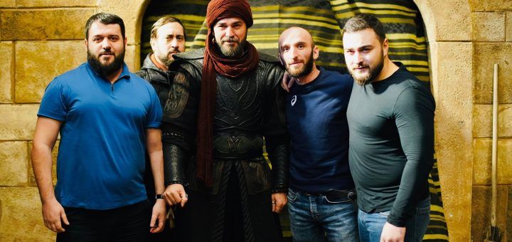 Highlanders of the mind on the set of the Diriliş: Ertuğrul series