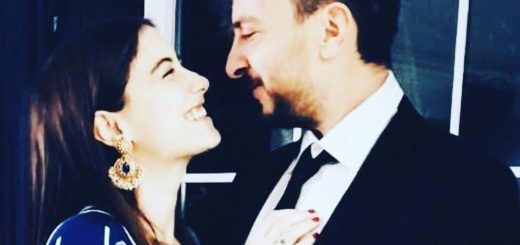 Hazal Kaya and Ali Atay