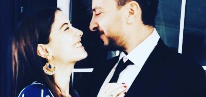 Hazal Kaya and Ali Atay
