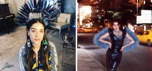Nesrin Cavadzade and Hazal Kaya