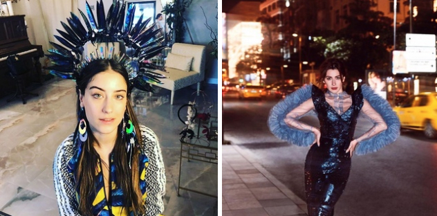 Nesrin Cavadzade and Hazal Kaya