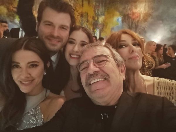 Aşk-ı Memnu team on the wedding of Hazal Kaya