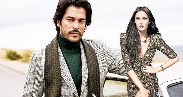 Burak Özçivit and Fahriye Evcen