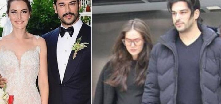 Burak Özçivit and Fahriye Evcen