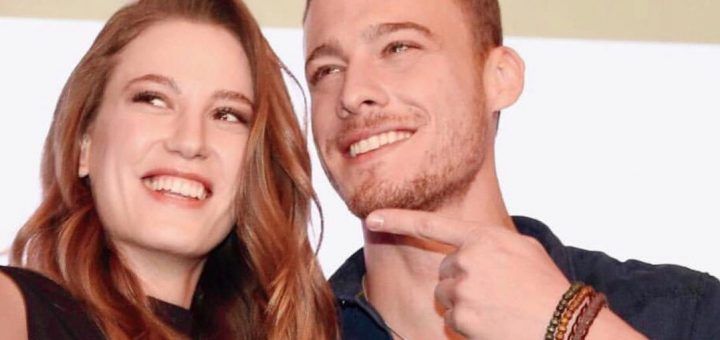 Serenay Sarikaya and Kerem Bürsin