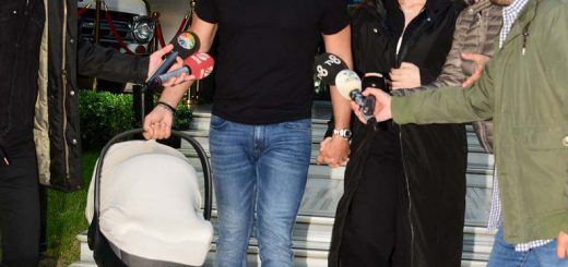 Burak Özçivit and Fahriye Evcen