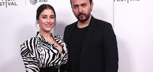 Hazal Kaya and Ali Atay