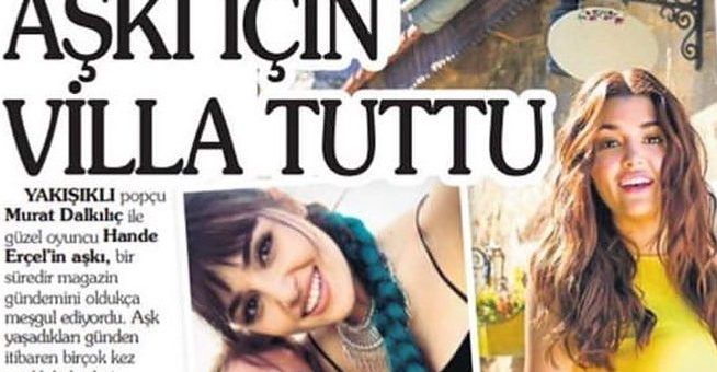 Murat Dalkılıç and Hande Erçel  live together again