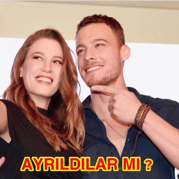 Serenay Sarikaya and Kerem Bürsin