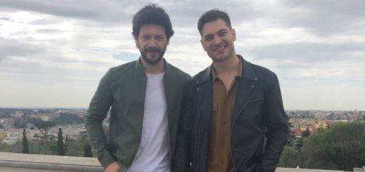 Çağatay Ulusoy and Álvaro Morte