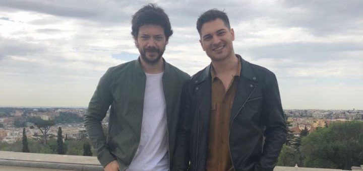 Çağatay Ulusoy and Álvaro Morte