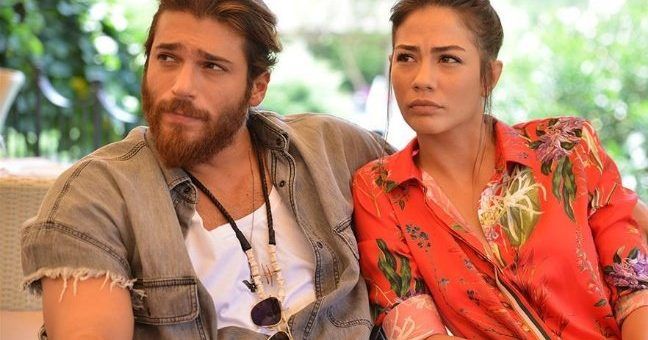 Demet Ozdemir and Can Yaman
