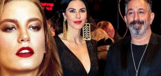 Cem Yılmaz, Serenay Sarikaya and Defne Samyeli