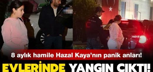 Fire in the house of Hazal Kaya