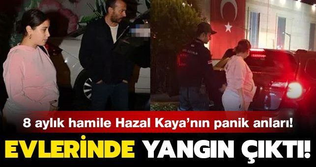 Fire in the house of Hazal Kaya
