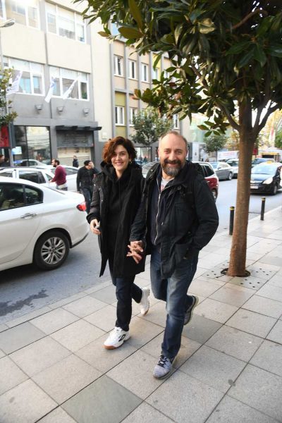 Bergüzar Korel and Halit Ergenç Korel