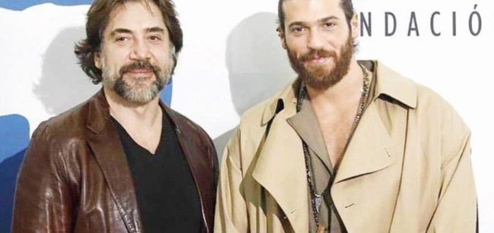 Javier Bardem and Can Yaman