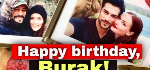 The family congratulated Burak Özçivit happy birthday