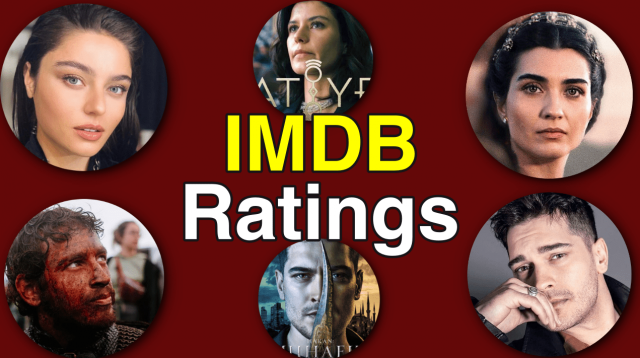 Rating of Turkish Netflix TV shows in IMDB on February 22, 2021