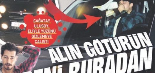 Rough night of Çağatay Ulusoy