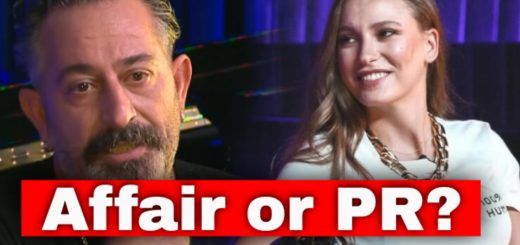 Serenay Sarikaya and Cem Yilmaz