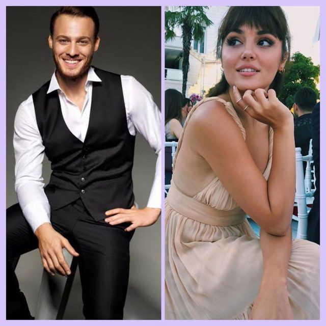 Kerem Bürsin and Hande Erçel in the new series | Turkish Series: Teammy