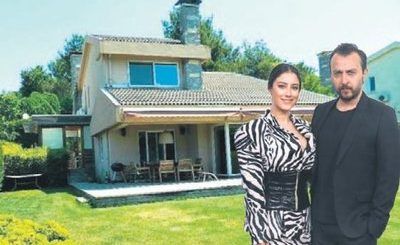 Hazal Kaya and Ali Atay