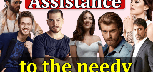 Turkish stars came to the aid of the needy