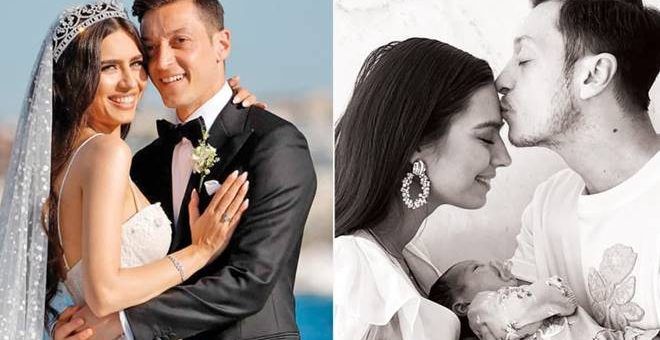 Amine Gülşe and Mesut Özil