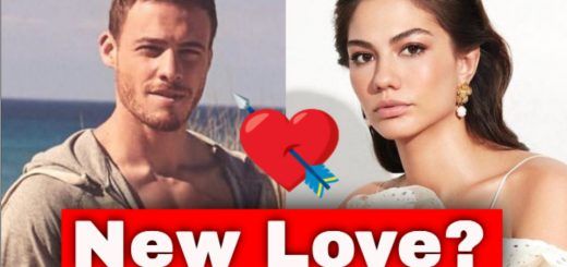 Demet Ozdemir and Kerem Bürsin