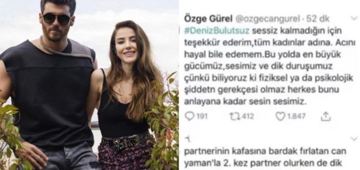 Ozge Gurel was criticized for Can Yaman