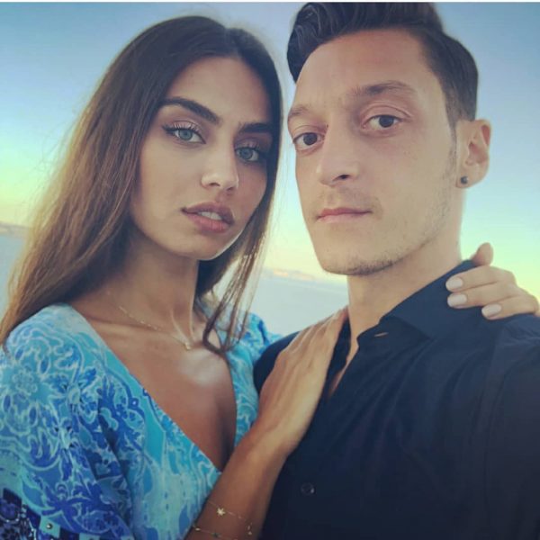 Mesut Özil and Amine Gülşe