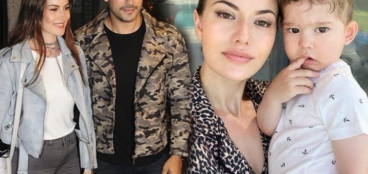 Burak Özçivit and Fahriye Evcen