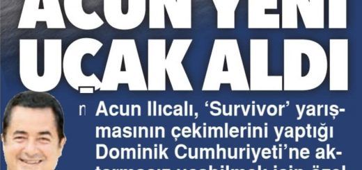 Acun Ilicali bought a new private jet