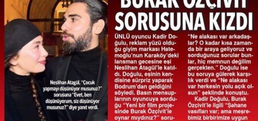 Neslihan Atagül and Kadir Doğulu