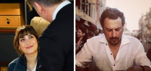 Hazal Kaya and Onur Saylak