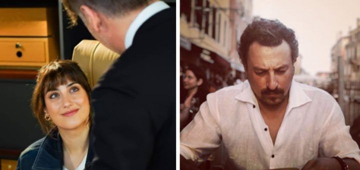 Hazal Kaya and Onur Saylak