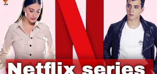 Hazal Kaya and Selahattin Paşalı in the TV series "Pera Palas"