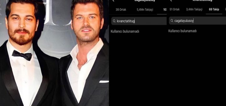 Çağatay Ulusoy and Kıvanç Tatlıtuğ
