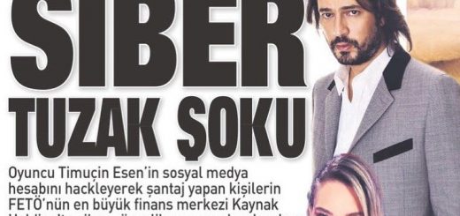 Timuçin Esen became a victim of blackmail