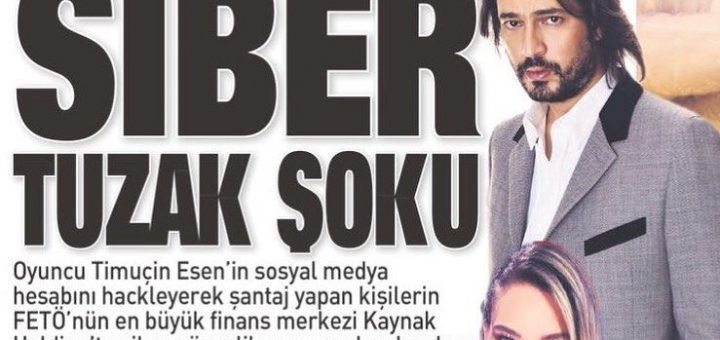 Timuçin Esen became a victim of blackmail