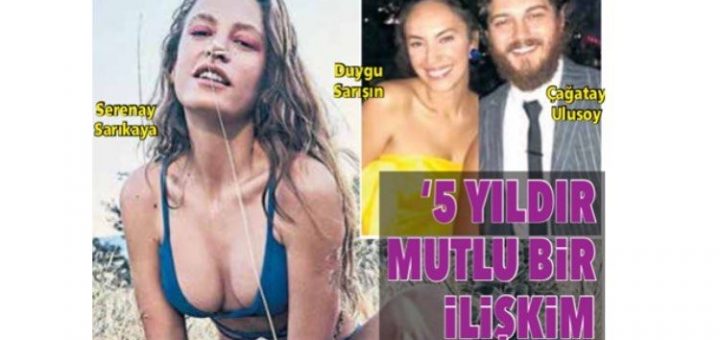 Çağatay Ulusoy and Serenay Sarıkaya