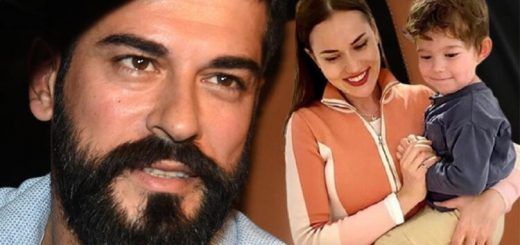 Burak Özçivit and Fahriye Evcen