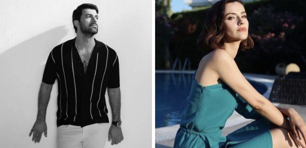 Engin Akyürek and İrem Helvacıoğlu