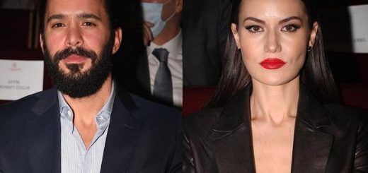 Barış Arduç and Fahriye Evcen