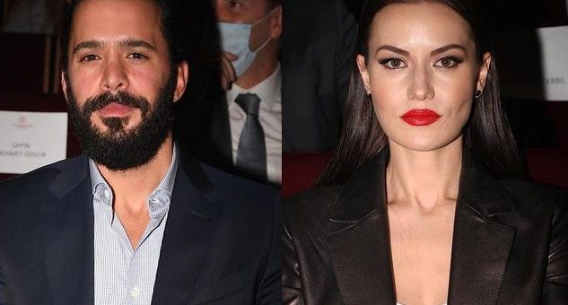 Barış Arduç and Fahriye Evcen
