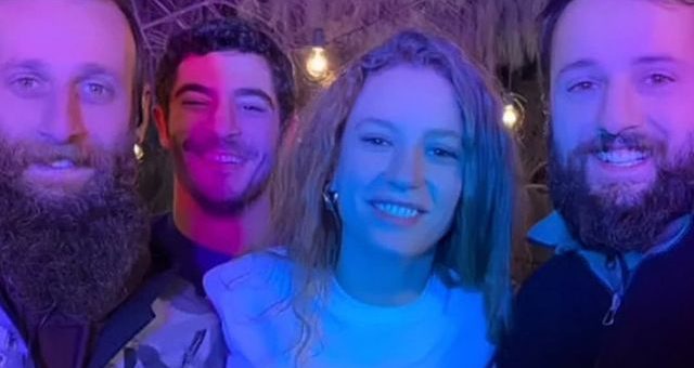 Serenay Sarıkaya and Burak Deniz