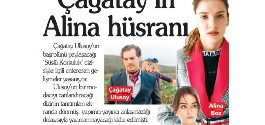 Was Çağatay Ulusoy upset because of Alina Boz?