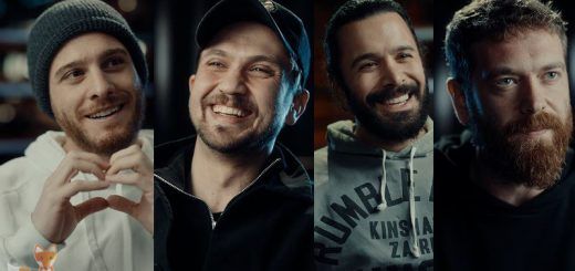 Aras Bulut Iynemli, Barış Arduç, Engin Öztürk, and Kerem Bürsin
